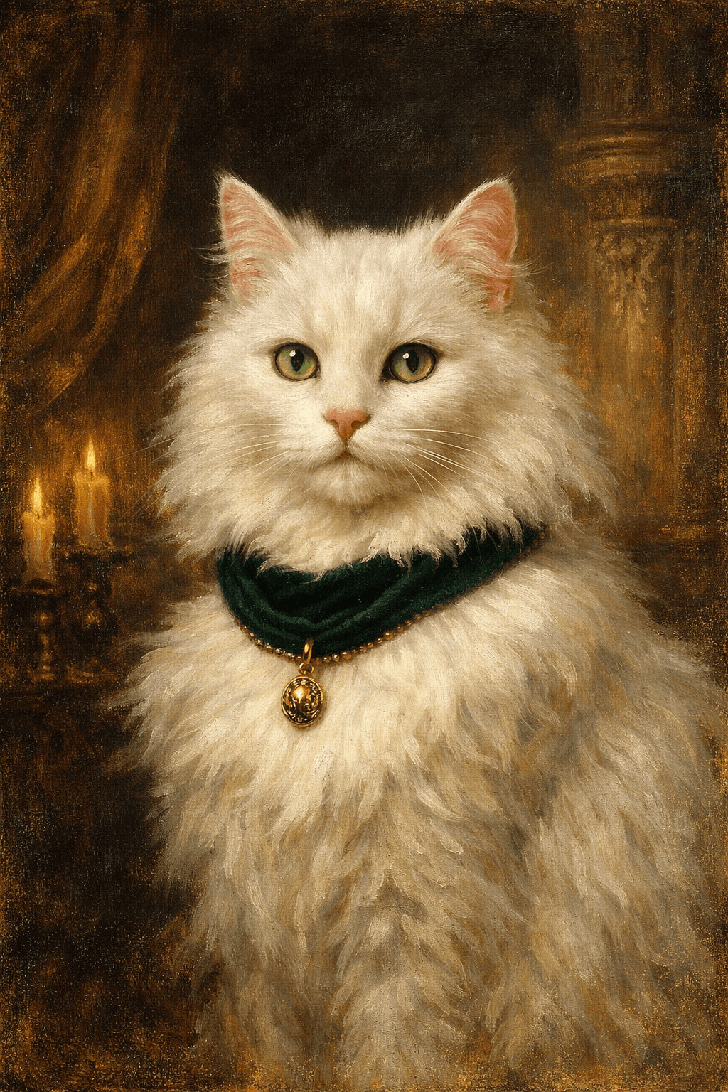 Classic Oil generated portrait